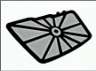 Electrolux 500 series/twinturbo lower Filter FLT211