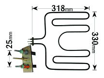 AEG 2600 WATTS GRILL ELEMENT ELE2020